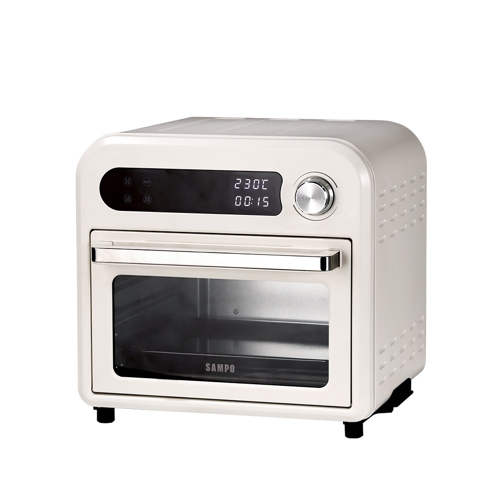 【SAMPO聲寶】13L多功能微電腦氣炸電烤箱