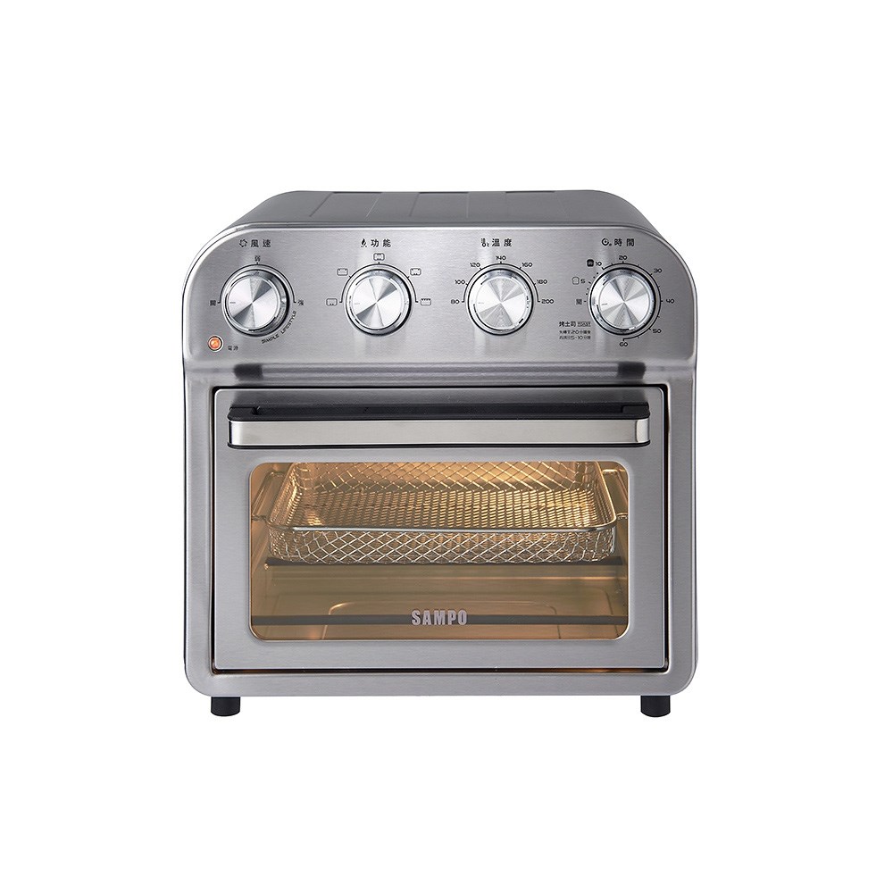 【SAMPO聲寶】13L多功能氣炸電烤箱
