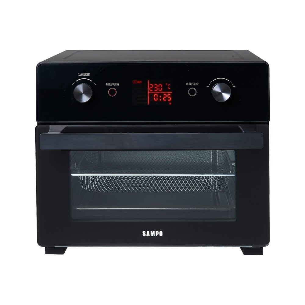 【SAMPO聲寶】20L智慧全能微電腦氣炸烤箱