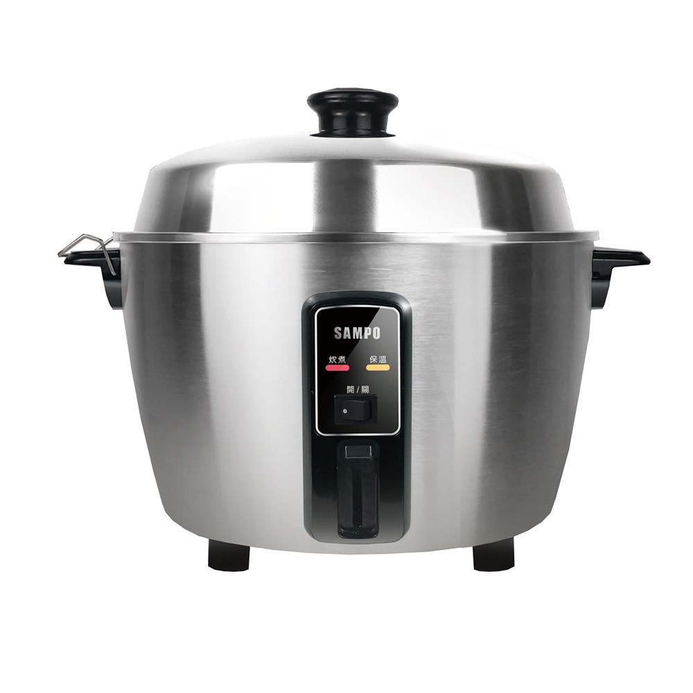 【SAMPO聲寶】10人份多功能全不鏽鋼電鍋