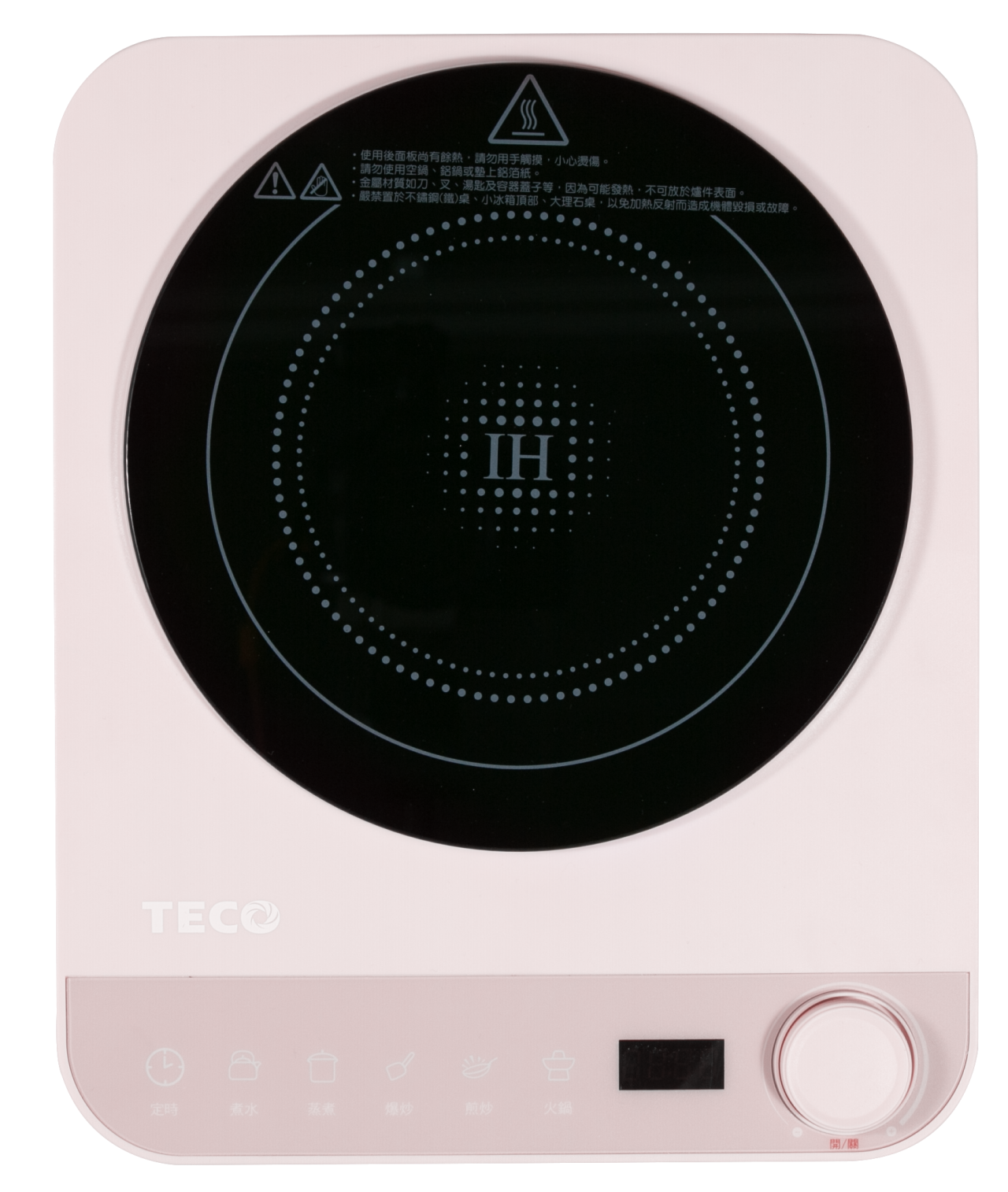 【TECO東元】IH美型旋鈕觸控電磁爐