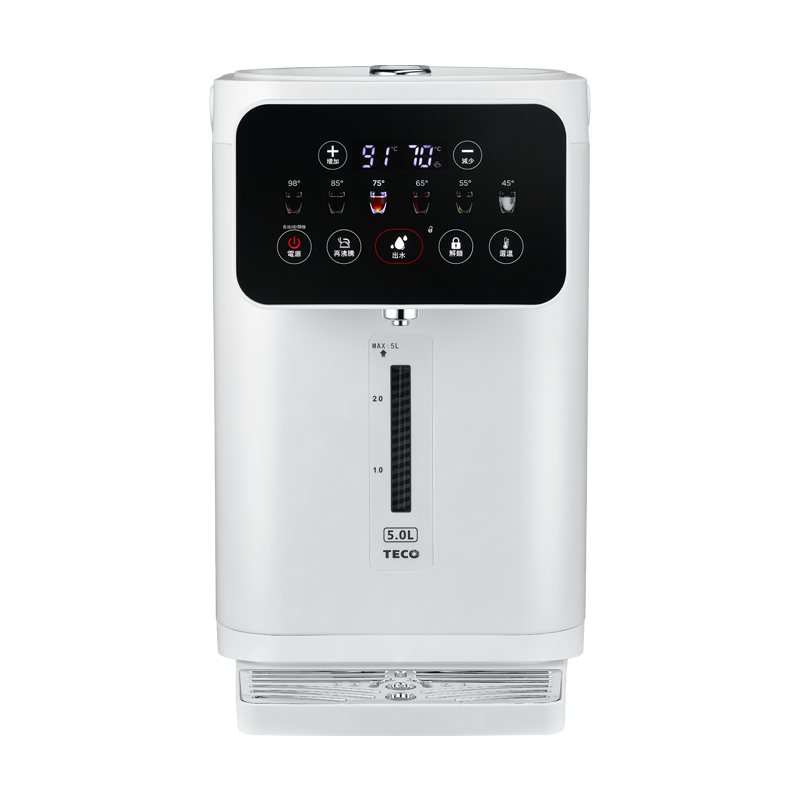 【TECO東元】一級能效5L微電腦熱水瓶(304不鏽鋼內膽)