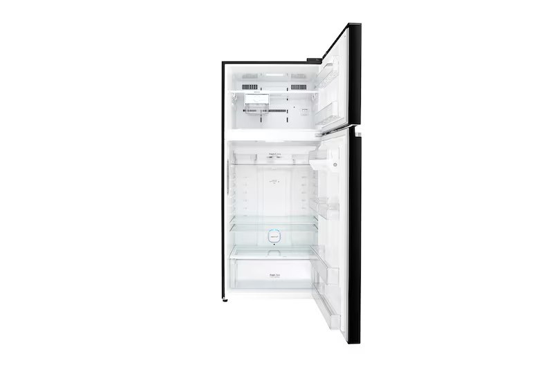 【LG樂金】525公升智慧變頻雙門冰箱｜鏡面曜石黑