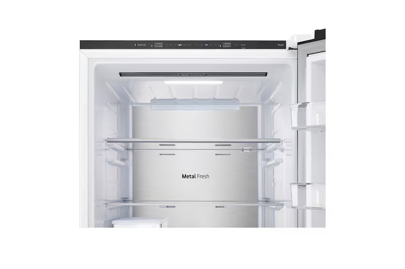 【LG樂金】332公升 InstaView™ 敲敲看變頻雙門冰箱｜雲朵白