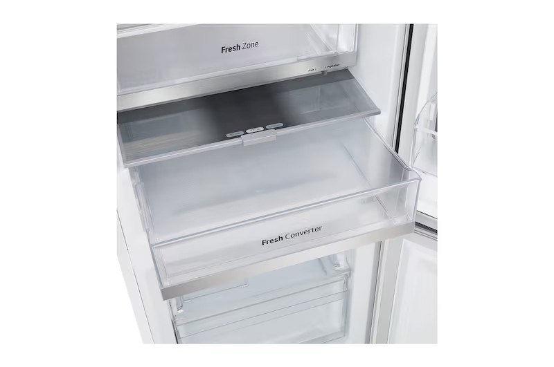 【LG樂金】332公升 InstaView™ 敲敲看變頻雙門冰箱｜雲朵白