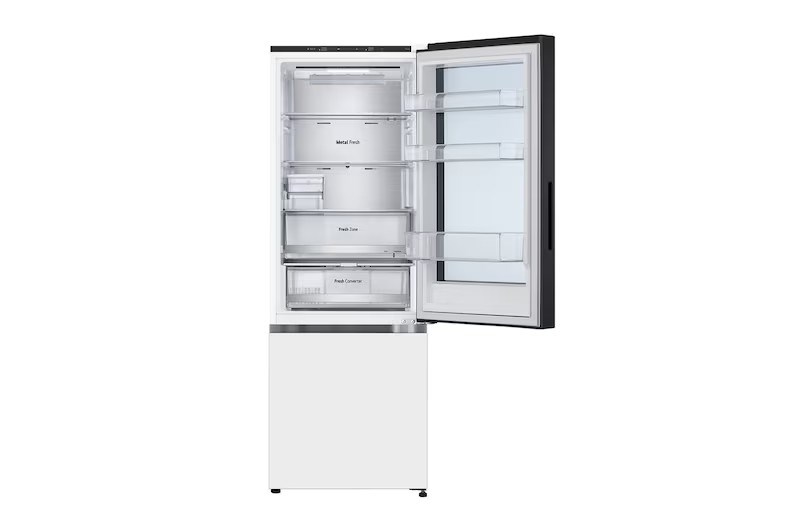 【LG樂金】332公升 InstaView™ 敲敲看變頻雙門冰箱｜雲朵白