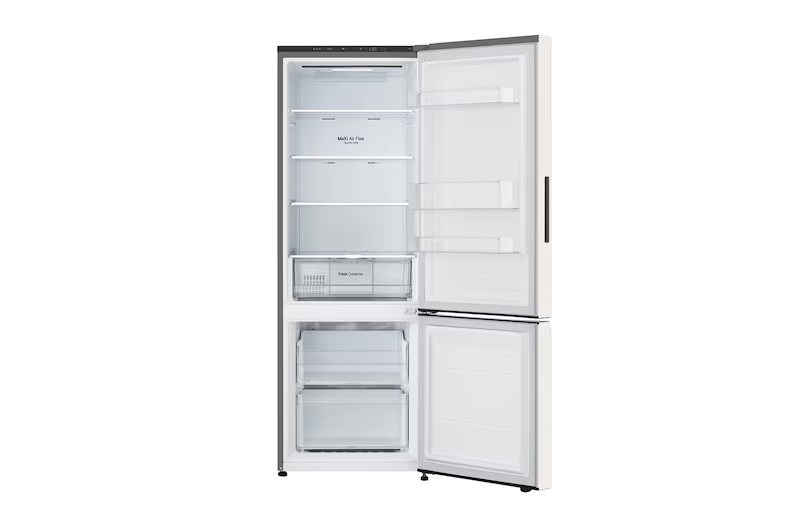 【LG樂金】332公升智慧變頻雙門冰箱｜雪霧白