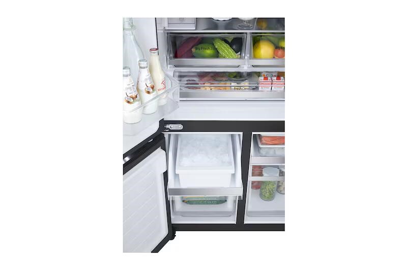 【LG樂金】619公升 智慧變頻四門冰箱｜曜石黑鏡面