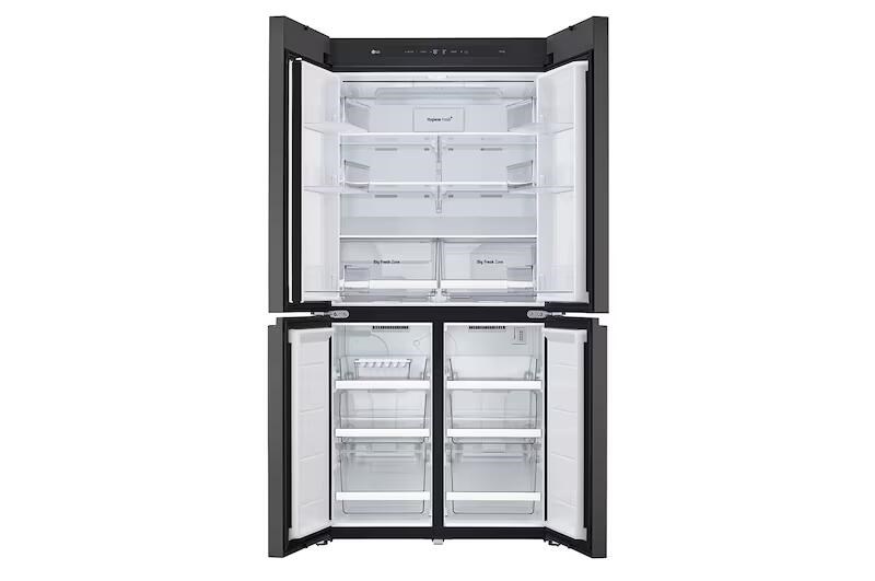 【LG樂金】610公升 Objet Collection 智慧變頻四門冰箱｜雪霧白