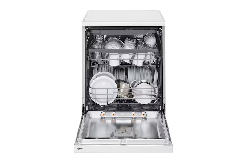 【LG樂金】14人份 QuadWash™ 洗碗機｜雲朵白