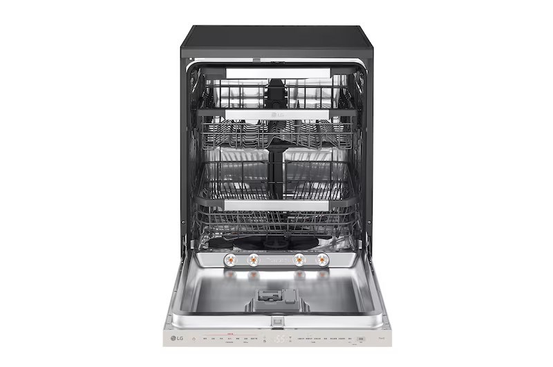 【LG樂金】14人份 QuadWash™ Objet Collection® 洗碗機｜雪霧白