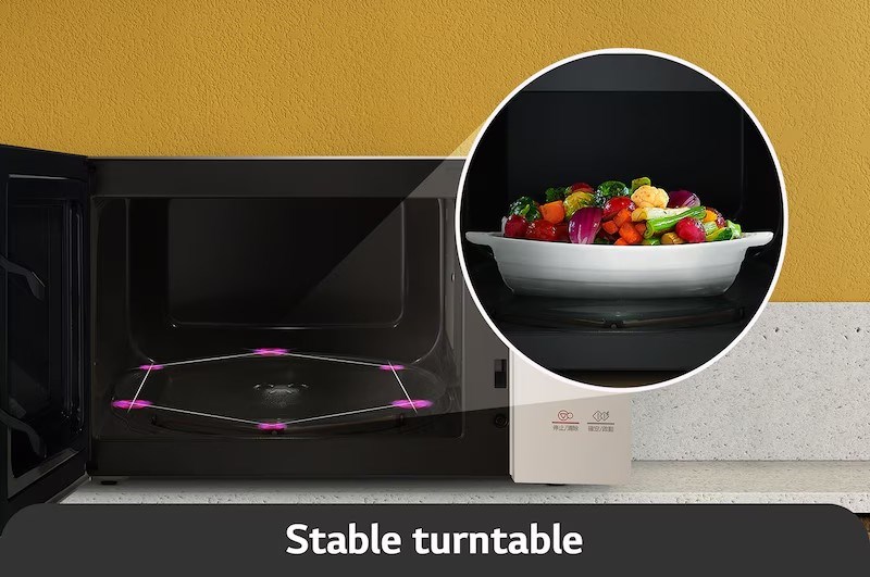 【LG樂金】25公升 NeoChef™Objet Collection® 智慧變頻微波爐｜冰瓷白