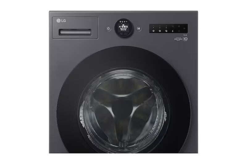 【LG樂金】18公斤滾筒洗衣機｜夜墨灰｜AI DD™ 蒸洗脫烘