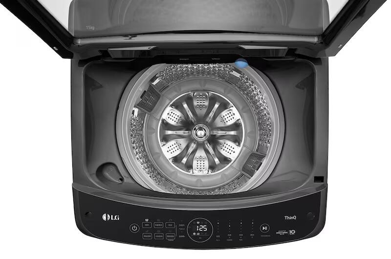 【LG樂金】15公斤直立式洗衣機｜曜石黑｜AI DD™智慧直驅變頻
