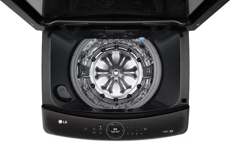 【LG樂金】23公斤直立式洗衣機｜極光黑｜蒸氣直驅變頻｜AI DD™