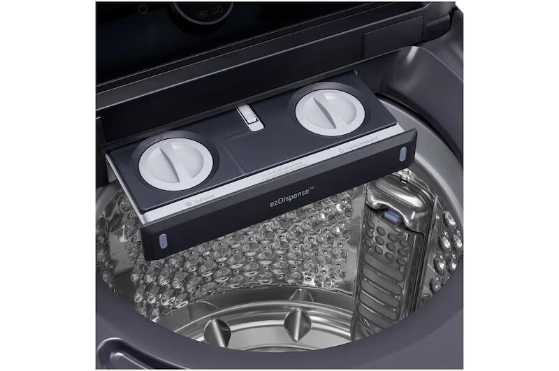 【LG樂金】23公斤直立式洗衣機 EZ 系列｜夜墨灰｜AI DD™ 蒸氣直驅變頻