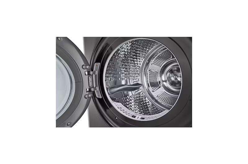 【LG樂金】洗22公斤+乾20公斤 WashTower™ AI 智控洗乾衣機第二代｜熱泵除濕｜尊爵黑