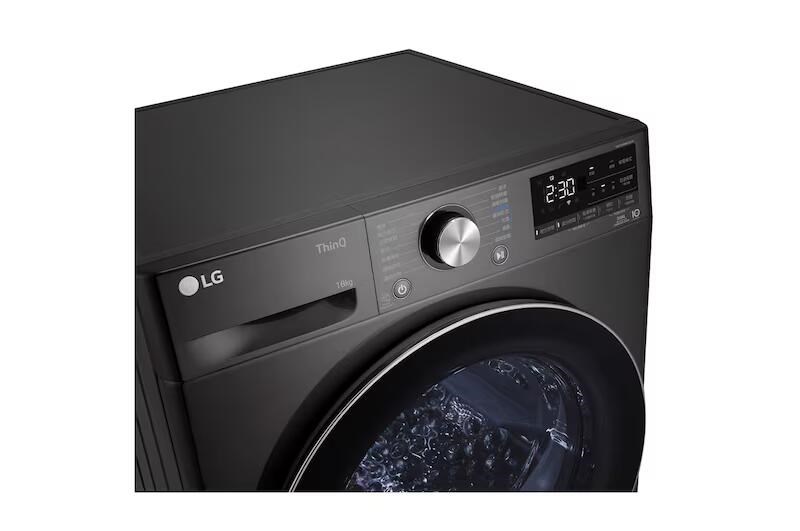 【LG樂金】10公斤免曬衣乾衣機｜雙變頻熱泵除濕｜尊爵黑