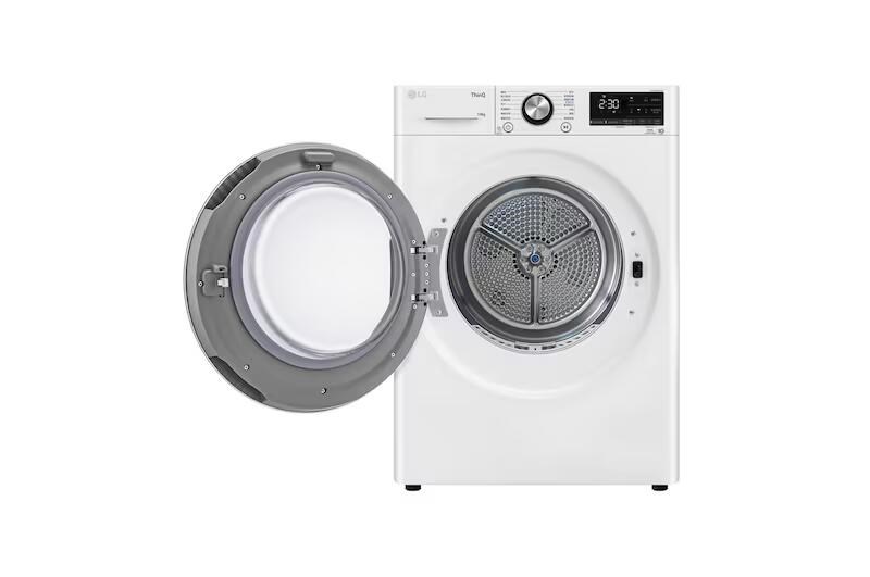 【LG樂金】10公斤免曬衣乾衣機｜雙變頻熱泵除濕｜冰瓷白