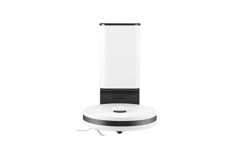 【LG樂金】CordZero™ R5T 濕拖掃地機器人｜雲朵白｜自動除塵