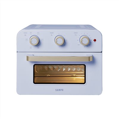 【SAMPO聲寶】20L多功能氣炸電烤箱薰衣草紫