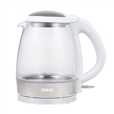【SAMPO聲寶】1.2L玻璃快煮壺 