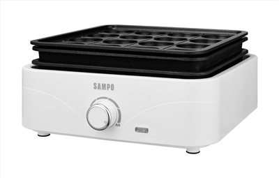 【SAMPO聲寶】隨心變電烤盤(燒烤、煎烤、章魚燒)