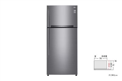 【LG樂金】525公升智慧變頻雙門冰箱｜星辰銀
