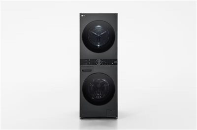 【LG樂金】洗13公斤+乾10公斤 WashTower™ AI 智控洗乾衣機｜熱泵除濕｜尊爵黑