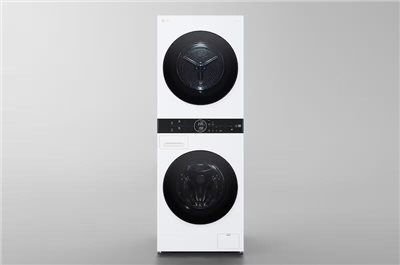 【LG樂金】洗13公斤+乾10公斤 WashTower™ AI 智控洗乾衣機｜熱泵除濕｜冰瓷白