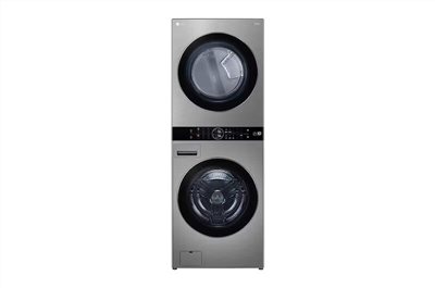 【LG樂金】洗19公斤+乾16公斤 WashTower™ AI 智控洗乾衣機｜熱泵除濕｜星辰銀